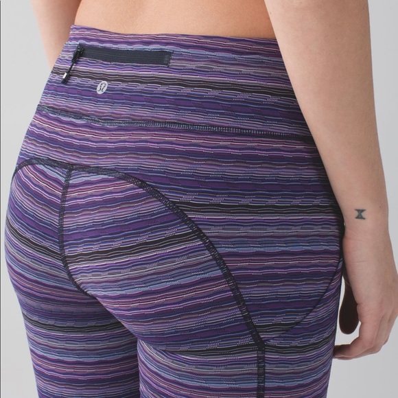 Lululemon speed tight IV pockets space dye violet - Picture 3 of 11